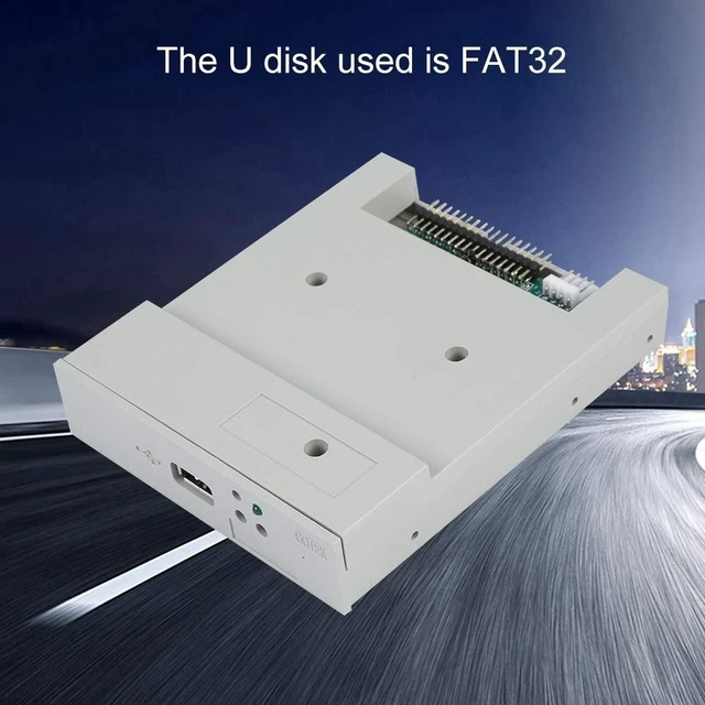 Alt view image 7 of 10 - Bewinner SFR1M44-U 3.5-inch USB Floppy Disk Emulator for 1.44MB Floppy Drive Industrial Control Equipment with Built-in Memory 34-pin Interface 5V DC
