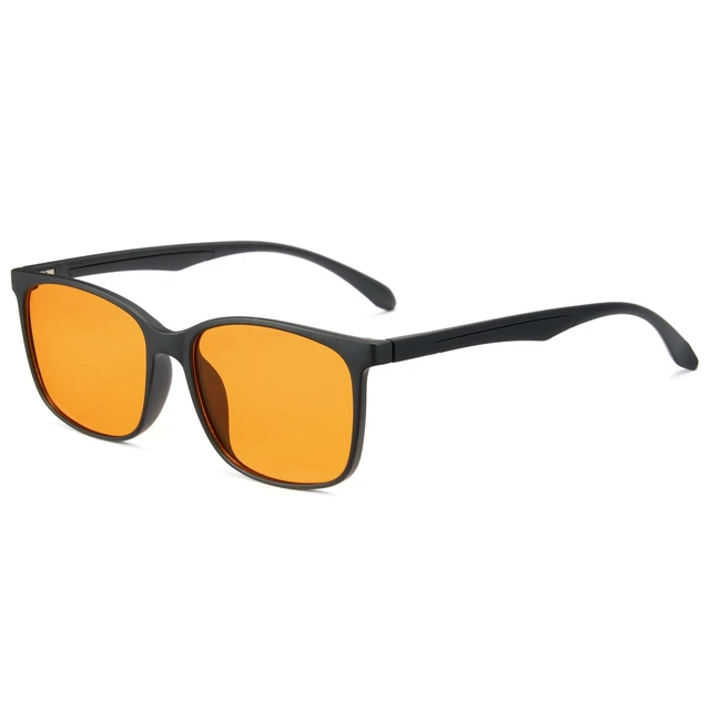 Alt view image 6 of 10 - Cyxus Orange Blue Light Blocking Glasses for Men Women Gaming Glasses Redece Eye Strain Sleep Better 8083Z76