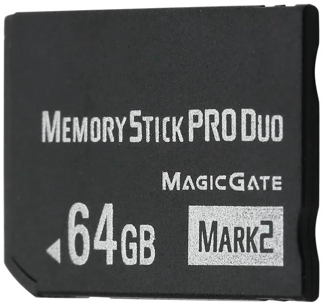 Alt view image 9 of 10 - Mark2 Original 64GB High Speed Memory Stick Pro Duo 64gb Cards PSP Game Camera Memory Card