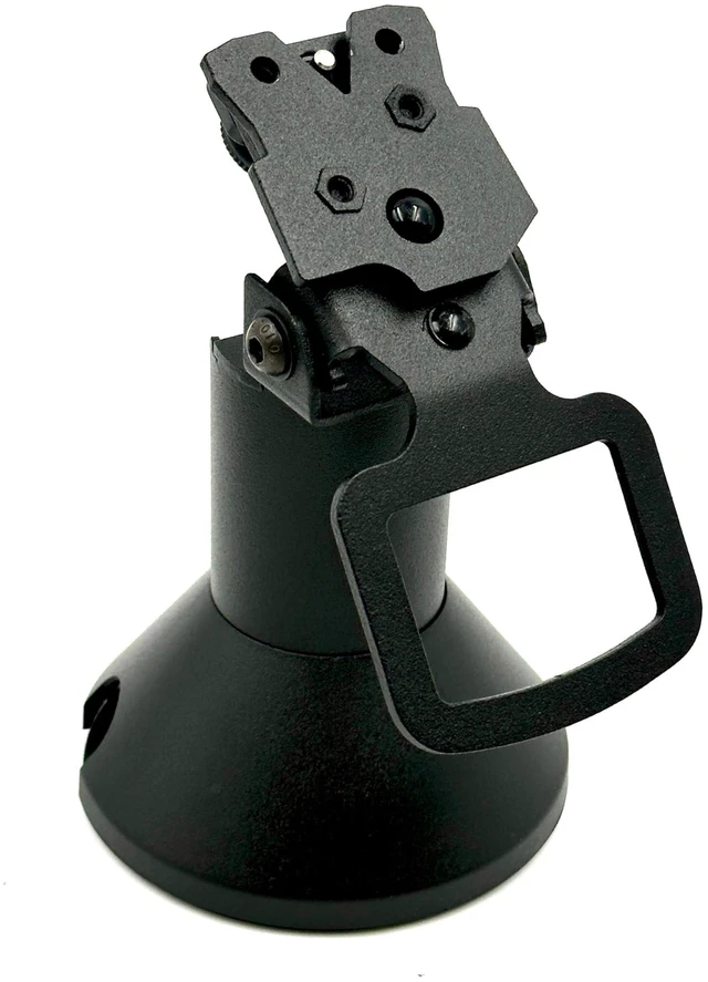 Alt view image 6 of 10 - DCCStands Ingenico Lane/3000/5000/7000/8000 Low Profile Swivel and Tilt Stand, Screw-in and Adhesive