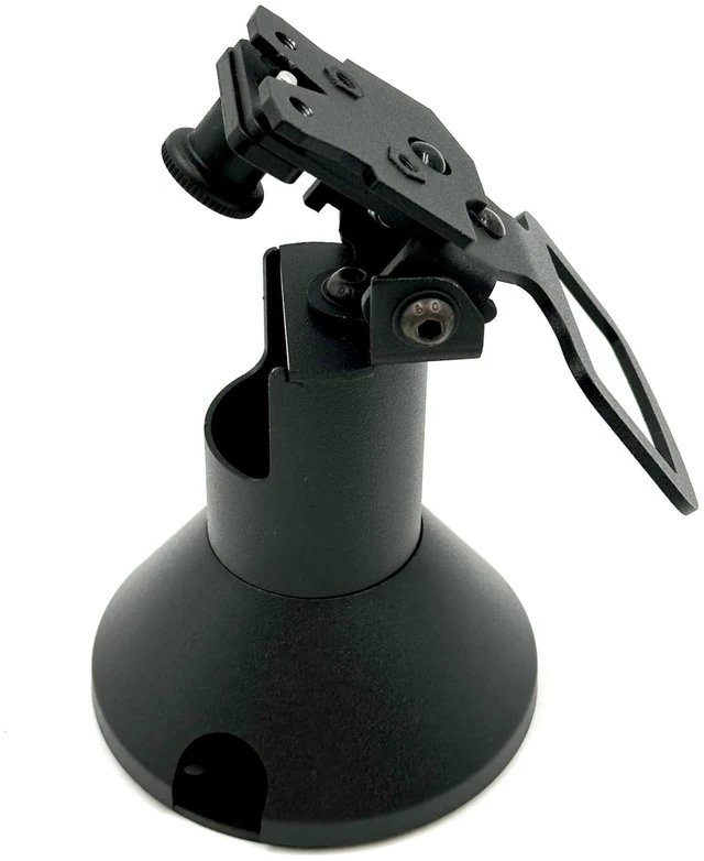 Alt view image 10 of 10 - DCCStands Ingenico Lane/3000/5000/7000/8000 Low Profile Swivel and Tilt Stand, Screw-in and Adhesive