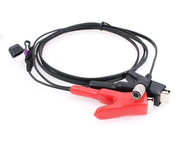 Alt view image 6 of 10 - ZBLZGP Hirose 4 Pin Male 12V Power Cable for Trimble 5600 Robotic Total Station Robot Focus GEODIMETER
