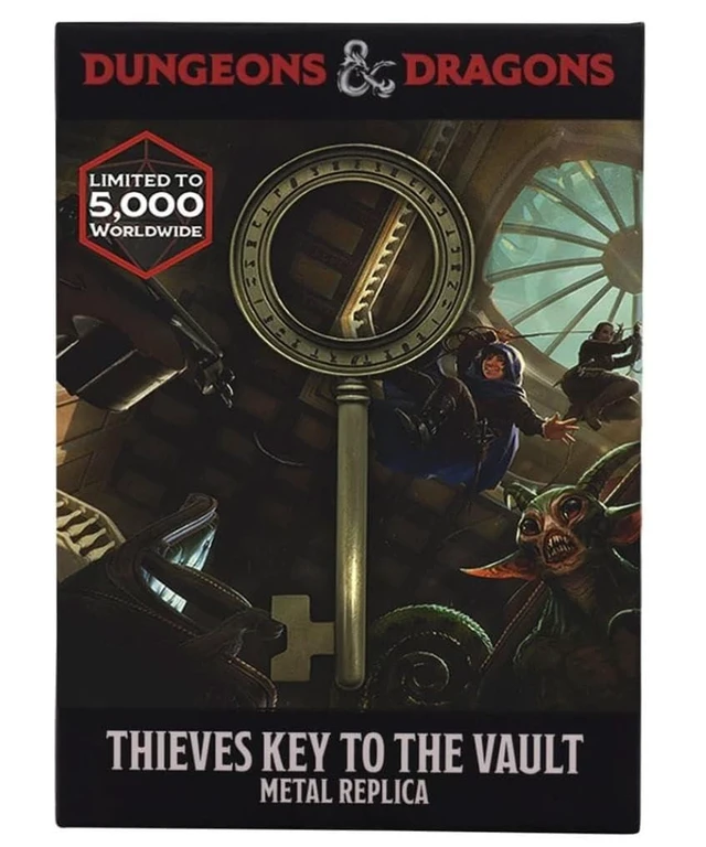 Alt view image 5 of 6 - Dungeons & Dragons Keys from The Golden Vault Limited Edition Metal Replica