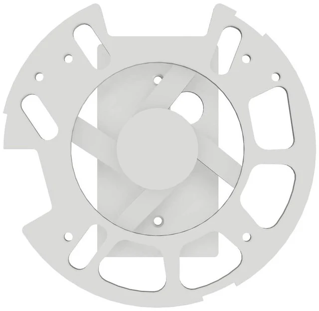 Alt view image 6 of 10 - Single Gang Box Mounting Bracket Compatible with Unifi Ubiquiti U7 Pro, U7 Pro Max, U6-LR, U6 Pro, U6 Enterprise, and More!