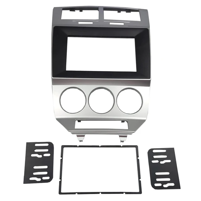Alt view image 6 of 8 - DKMUS Radio Stereo Dash Installation Mount Trim Kit Compatible with Dodge Caliber 2007-2010 for 10.1" and Double Din