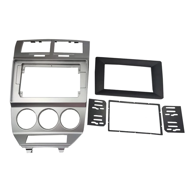 Alt view image 5 of 8 - DKMUS Radio Stereo Dash Installation Mount Trim Kit Compatible with Dodge Caliber 2007-2010 for 10.1" and Double Din