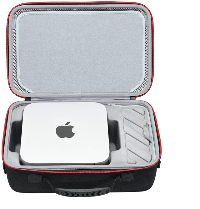 Alt view image 6 of 10 - RLSOCO Hard Case for Apple Mac Studio M4/M3/M2/M1 ^^ Compact Design with YKK Zipper & Scratch Protection (Max/Ultra)