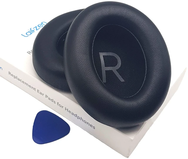 Alt view image 11 of 12 - Lambskin NC 700 Earpads Real Leather Ear Pads Cushions Sheepskin Replacement Cups for Bose NC700 Noise Canceling Headphones (Black)