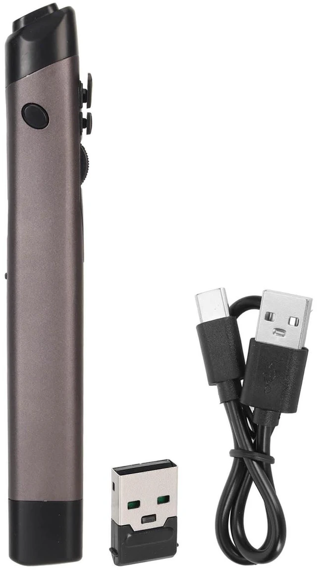 Alt view image 6 of 10 - PR-18 Bluetooth for Laptop, 2.4G Dual Mode Pen for Laptop Tablet Smartphone, Pen with Function, 1200 DPI 4 Buttons, 200mAh.