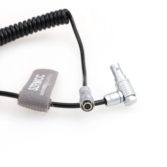 Alt view image 8 of 10 - SZRMCC Z CAM E2 Flagship 2 Pin to XS6 4 Pin Female Power Cable for ARRI Alexa RED Camera Portkeys BM5 BM7 HH7 HS7T Monitor