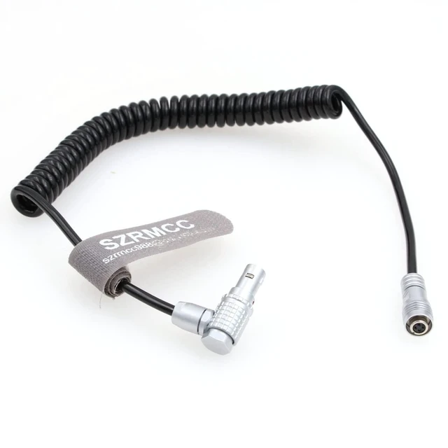Alt view image 9 of 10 - SZRMCC Z CAM E2 Flagship 2 Pin to XS6 4 Pin Female Power Cable for ARRI Alexa RED Camera Portkeys BM5 BM7 HH7 HS7T Monitor
