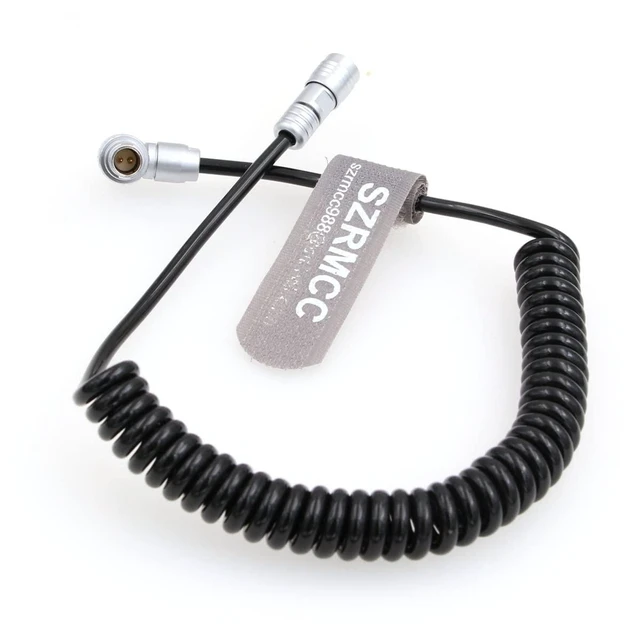 Alt view image 7 of 10 - SZRMCC Z CAM E2 Flagship 2 Pin to XS6 4 Pin Female Power Cable for ARRI Alexa RED Camera Portkeys BM5 BM7 HH7 HS7T Monitor
