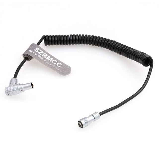 Alt view image 10 of 10 - SZRMCC Z CAM E2 Flagship 2 Pin to XS6 4 Pin Female Power Cable for ARRI Alexa RED Camera Portkeys BM5 BM7 HH7 HS7T Monitor