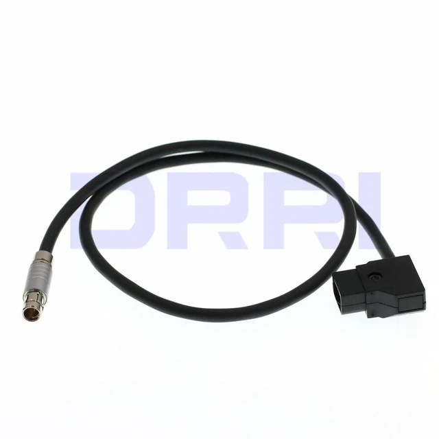 Alt view image 10 of 11 - DRRI 3 Pin Fischer RS Male to Dtap Power Cable for Arri Alexa/TILTA Wireless Focus