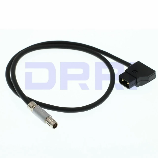 Alt view image 11 of 11 - DRRI 3 Pin Fischer RS Male to Dtap Power Cable for Arri Alexa/TILTA Wireless Focus