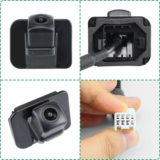 Alt view image 12 of 12 - 39530-T2A-A31 OE Backup Camera Replacement for Honda Accord Sedan 2014-2017, GreenYi Reverse Rear Park Assist Camera Replaces 39530-T2A-A21 39530-T2A-U110-M2 590-440