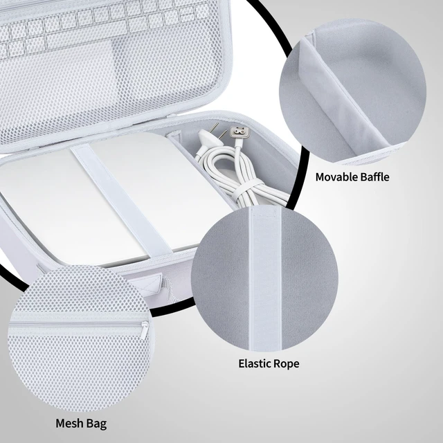 Alt view image 9 of 10 - Peyyargo Case Compatible with Apple Mac Studio M4/M3/M2/M1 (Max/Ultra) Desktop Computer