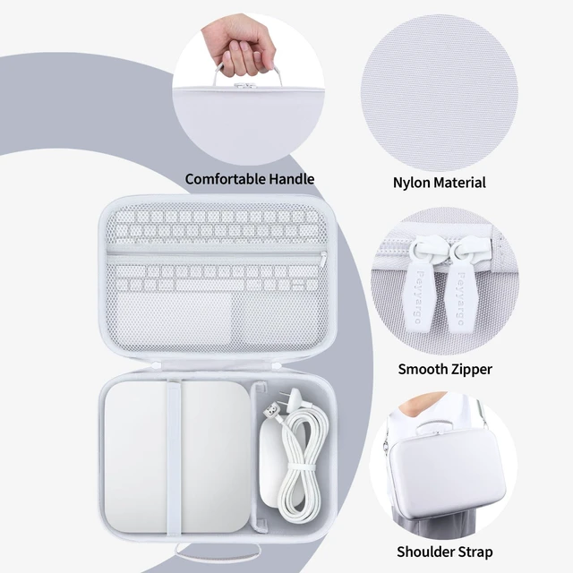 Alt view image 10 of 10 - Peyyargo Case Compatible with Apple Mac Studio M4/M3/M2/M1 (Max/Ultra) Desktop Computer
