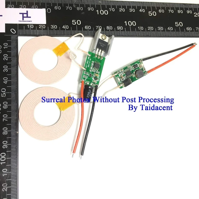 Alt view image 12 of 12 - Taidacent 10mm Distance 12V1A Output High Current Wireless Charging Module Wireless Power Supply Module (12V1A 10mm)