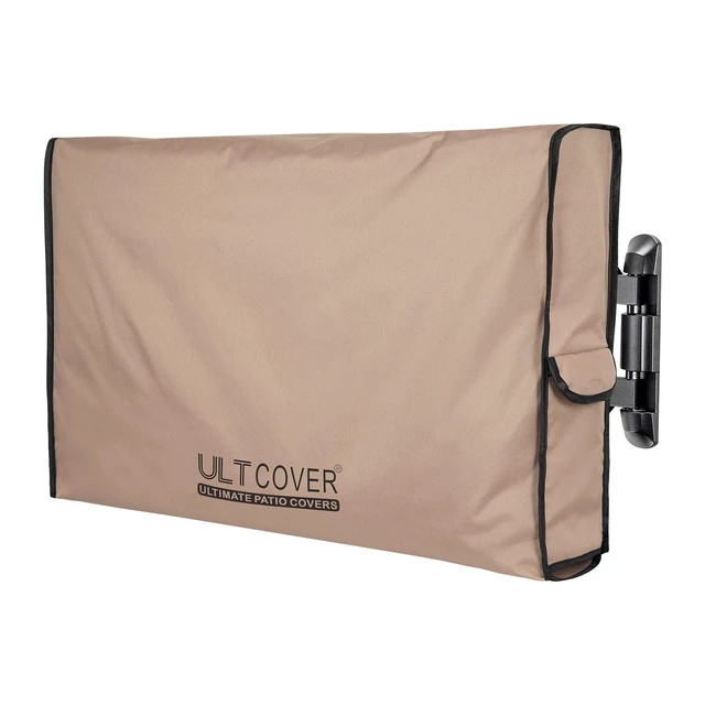 Alt view image 6 of 10 - ULTCOVER Waterproof Outdoor TV Cover for 55-59 inch Outside Flat Screen Televisions with Mounts and Stands