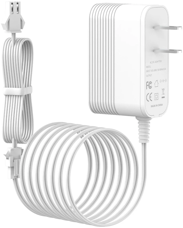 Alt view image 6 of 10 - 12.6V 1A Adapter Charger for All RollEase DC Motors #MTDCB-Charge Automate Li-ion (12VDC Version) Motorized Electric Roller Blinds Shades Charge Power Cord