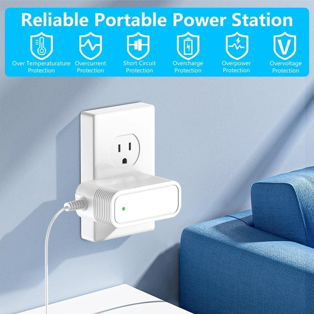 Alt view image 10 of 10 - 12.6V 1A Adapter Charger for All RollEase DC Motors #MTDCB-Charge Automate Li-ion (12VDC Version) Motorized Electric Roller Blinds Shades Charge Power Cord