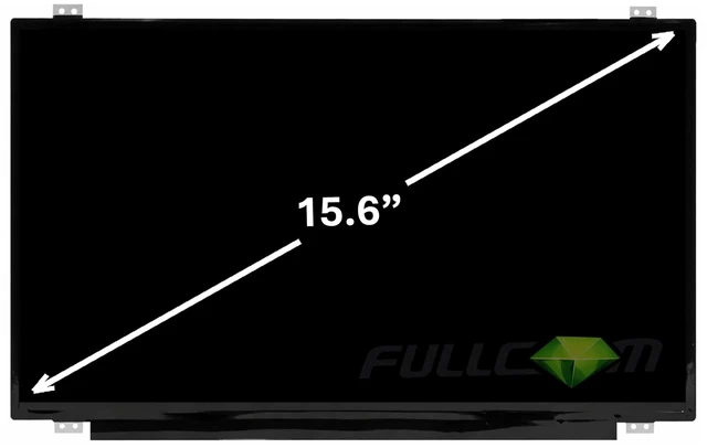 Alt view image 8 of 10 - FULLCOM New LCD Replacement Screen 15.6 Inch B156HAN06.0 FHD 1920x1080 (with Brackets) 30 Pin Matte for Laptop/Display/Screen/LCD Application