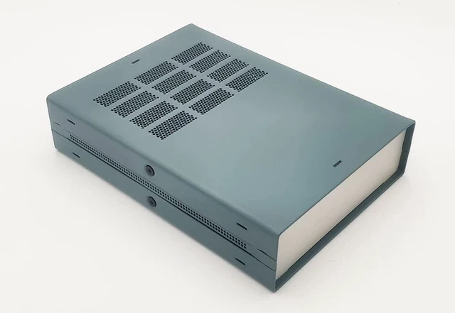 Alt view image 6 of 10 - DIY Aluminum Enclosure Multipurpose (Pure Aluminum Enclosure with Mount bar (1.5U) 65 x 279 x 203 mm.)