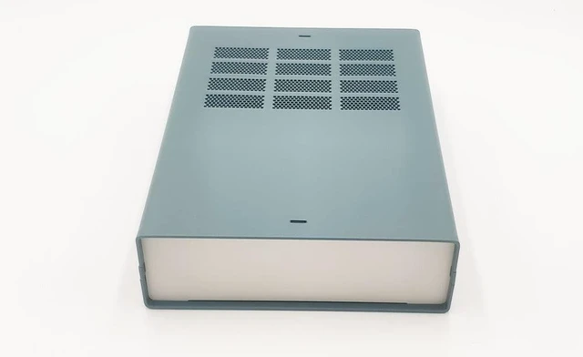 Alt view image 7 of 10 - DIY Aluminum Enclosure Multipurpose (Pure Aluminum Enclosure with Mount bar (1.5U) 65 x 279 x 203 mm.)