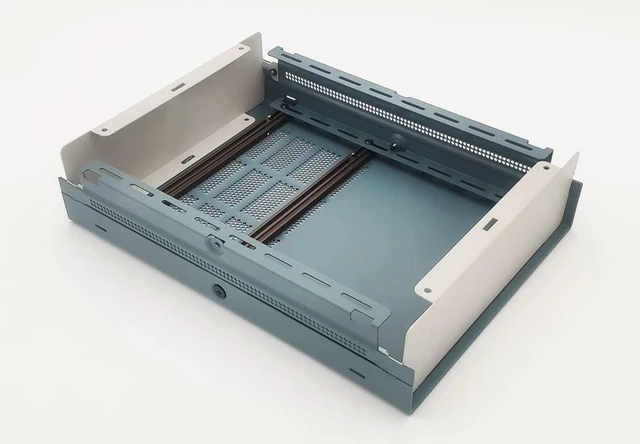 Alt view image 9 of 10 - DIY Aluminum Enclosure Multipurpose (Pure Aluminum Enclosure with Mount bar (1.5U) 65 x 279 x 203 mm.)