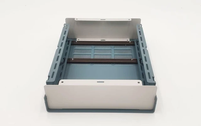 Alt view image 10 of 10 - DIY Aluminum Enclosure Multipurpose (Pure Aluminum Enclosure with Mount bar (1.5U) 65 x 279 x 203 mm.)