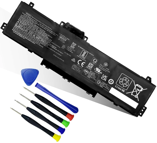 Alt view image 6 of 10 - bossfulton 41.04Wh AE03XL N21969-005 Battery Replacement for HP 240 245 246 250 G10 255 Series Notebook - N20951-171 N20951-CC1-11.25V 3467mAh 3-Cell