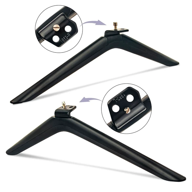 Alt view image 6 of 8 - TV Stand Legs Tabletop TV Mount Holder Base Applicable for Hisense 75" 4K UHD TV 75R6E3 75A53FUA HU75A6170FUWR 75U6G 75A6H 70A61G 75A66FUA 75A53FUR(0005) 75A66EEVS 70A519FAVT HU70A6109FUWA 75A53FJ