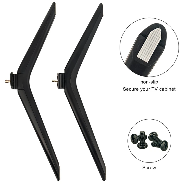Alt view image 8 of 8 - TV Stand Legs Tabletop TV Mount Holder Base Applicable for Hisense 75" 4K UHD TV 75R6E3 75A53FUA HU75A6170FUWR 75U6G 75A6H 70A61G 75A66FUA 75A53FUR(0005) 75A66EEVS 70A519FAVT HU70A6109FUWA 75A53FJ
