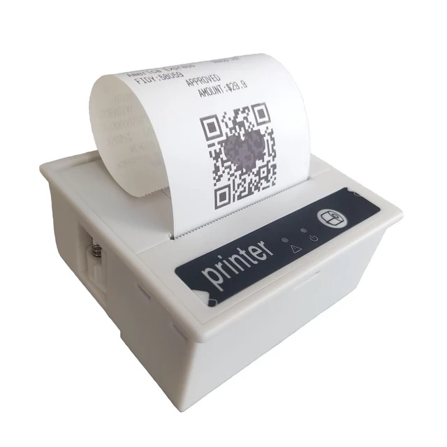 Alt view image 6 of 10 - PRIMUZ Embedded Thermal Small Ticket Printer 58MM Serial Port Printing Support for Secondary Development TTL/RS232 Printing Module