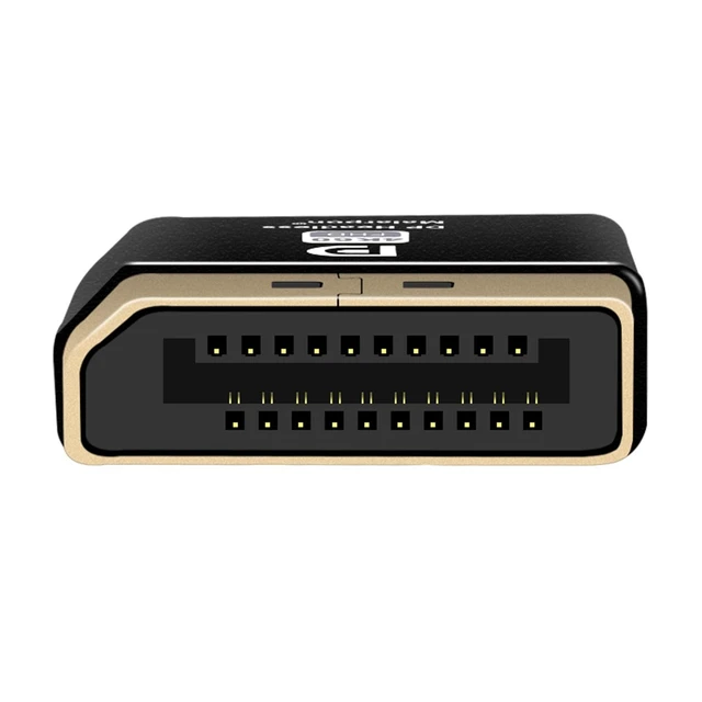 Alt view image 9 of 10 - EVanlak DisplayPort 4k60Hz Headless Ghost Display Emulator for PC DP Dummy Plug -fit Headless 1080@120Hz-4096x2160@60hz FHD-3Pack