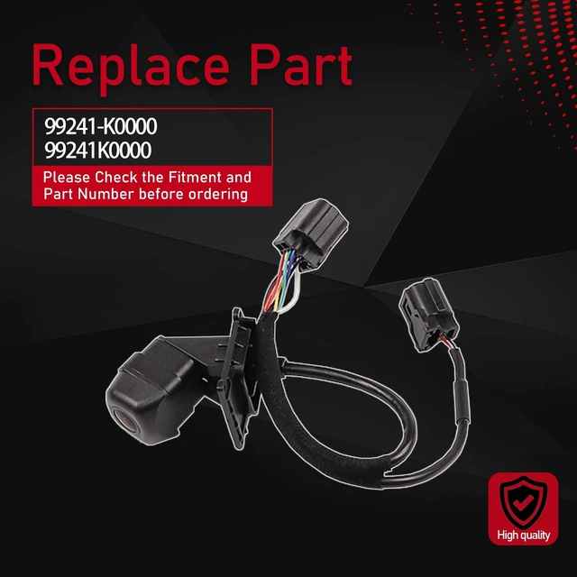Alt view image 7 of 10 - Motarithl 99241-K0000 Rear View Backup Camera Compatible with 2020 2021 2022 Kia Soul Parking Assist Camera Replaces 99241K0000