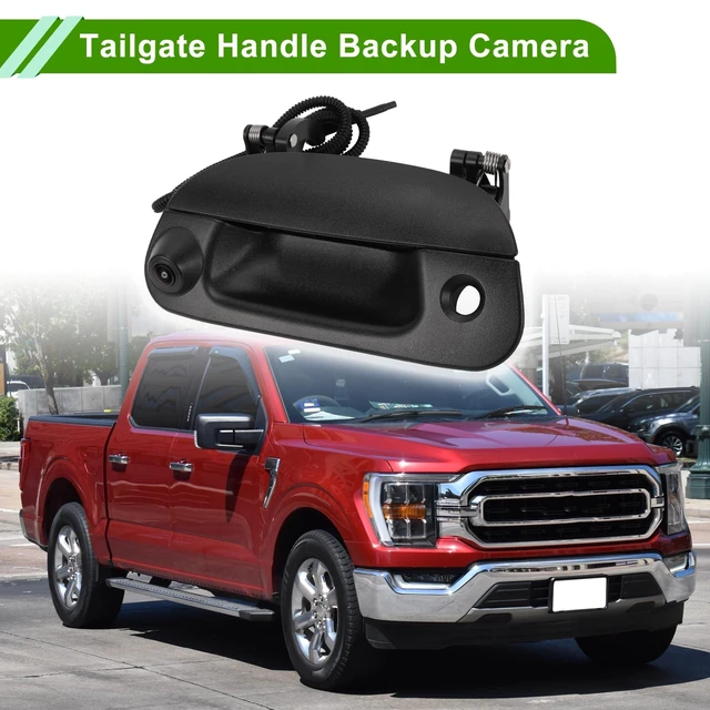 Alt view image 7 of 10 - HOPESPANNER No.7L3Z9943400AA Tailgate Handle Backup Camera for Ford F-150 1997-2003 for Ford F-250 1997-1999 Rear View Reversing Park Assist Camera 1 Set