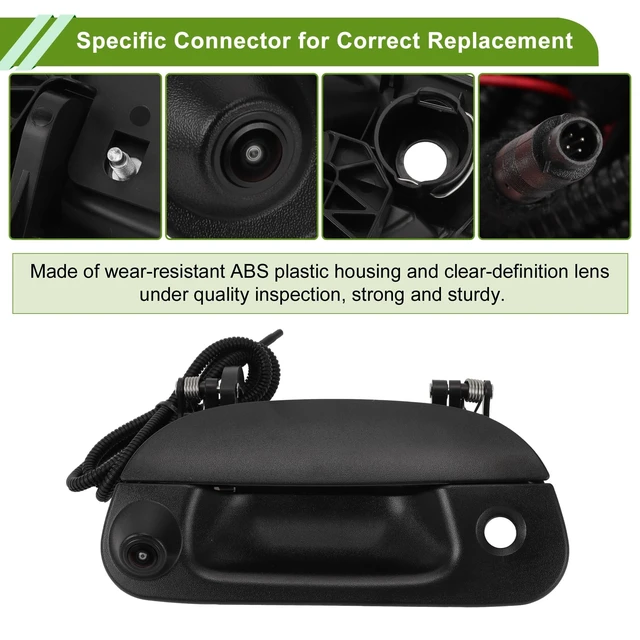 Alt view image 9 of 10 - HOPESPANNER No.7L3Z9943400AA Tailgate Handle Backup Camera for Ford F-150 1997-2003 for Ford F-250 1997-1999 Rear View Reversing Park Assist Camera 1 Set