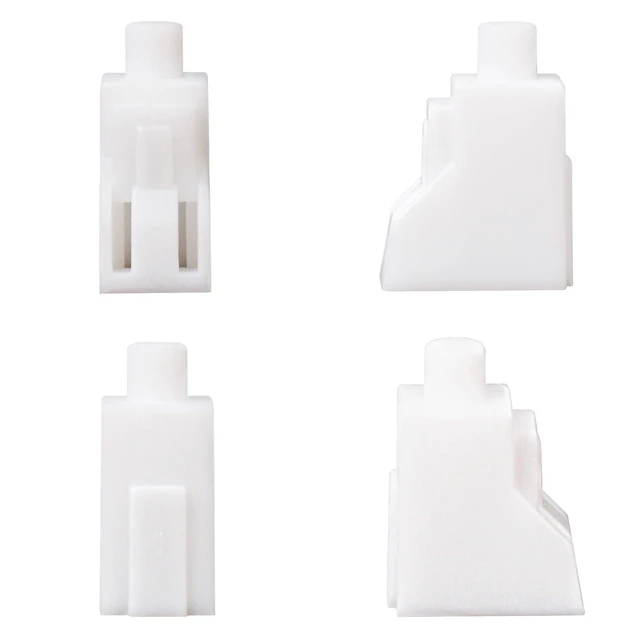 Alt view image 10 of 10 - Duogalia LC Fiber Optic Dust Caps, 100 Pack LC Simplex Dust Caps for Fiber Optic Quick Connector, Patch Cord, Pigtail and Adapter
