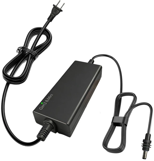 Alt view image 6 of 10 - Starlink Power Supply - 195W AC Adapter ^^ Replacement Waterproof Starlink Charger for Mini &Gen3 Standard Kits 16.4FT(5M), 57V 3.42A with Multi-Protection 18AWG