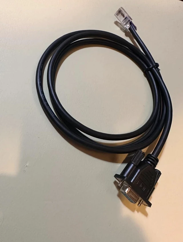 Alt view image 2 of 2 - Generic 3.3 Foot Telequip Compatible Coin Dispenser Cable, Assembled in The USA by JMHTech, Black