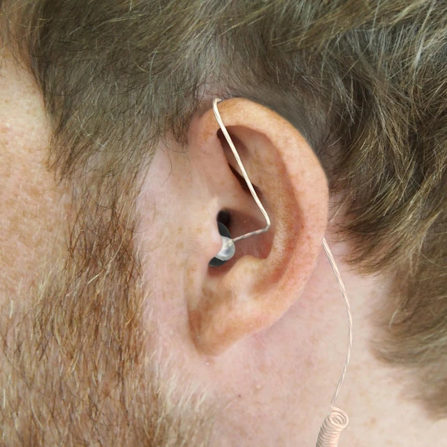 Alt view image 7 of 10 - Hearangel Covert Police Listen Only Earpiece with 3.5mm Connector, Ultra-Thin Wire,Tubeless for Remote Speaker Mic
