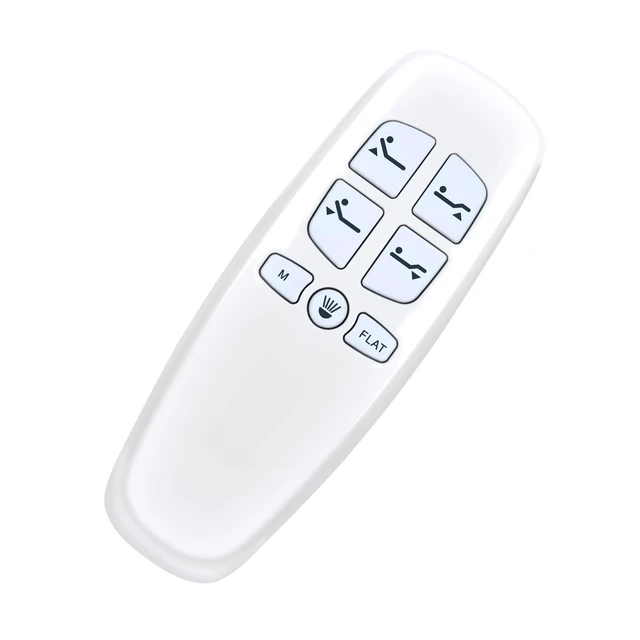 Alt view image 7 of 8 - Rankle Memory Replacement Remote for Lucid L300 Adjustable Bed, for Bed Tech Bedtech BT2000, for Milemont Richmat HJH13D, for AMBEE21 CastleBeds (Version Without BT)