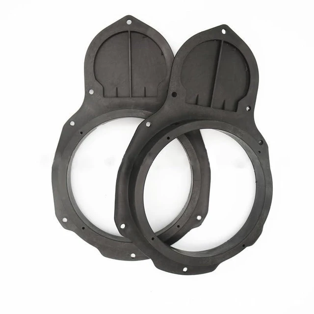 Alt view image 5 of 8 - Auttoop 1 Pair 2010-18 CC Front Door Car Speaker Mounting Spacer Adaptor Rings Bracket 6.5 inch