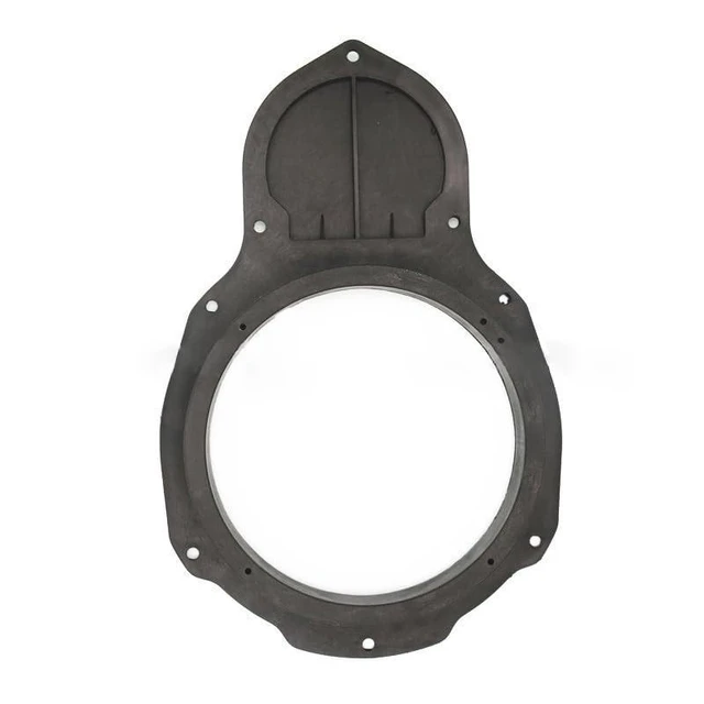 Alt view image 8 of 8 - Auttoop 1 Pair 2010-18 CC Front Door Car Speaker Mounting Spacer Adaptor Rings Bracket 6.5 inch
