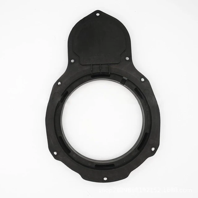 Alt view image 7 of 8 - Auttoop 1 Pair 2010-18 CC Front Door Car Speaker Mounting Spacer Adaptor Rings Bracket 6.5 inch