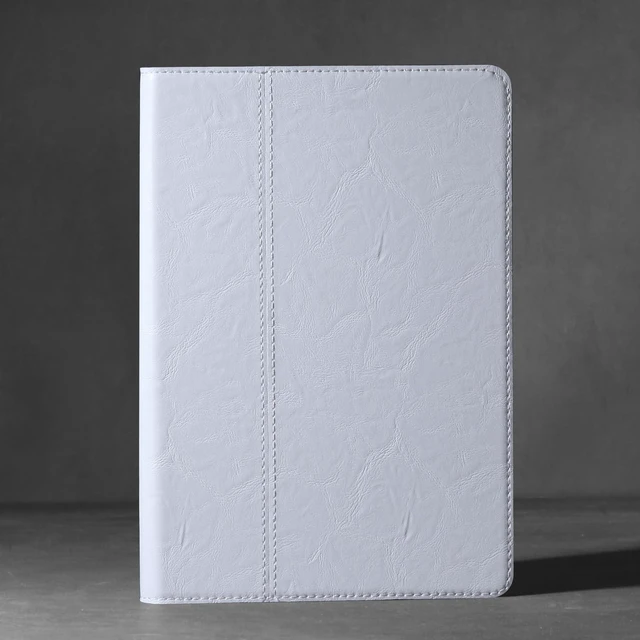 Alt view image 8 of 10 - Gexmil Genuine Leather Case for Samsung Galaxy Tab S8/S7 11 Inch with Pencil Holder,Shockproof Protective Adjustable Kickstand Smart Premium Folio Flip Tablet Cover, White