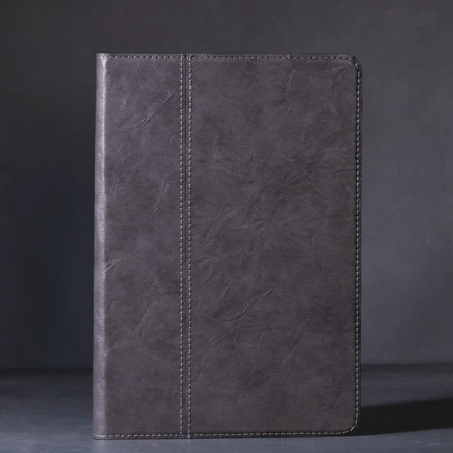 Alt view image 8 of 10 - Gexmil Leather Case for Samsung Galaxy Tab S10 Lite/ S10 FE / S9 FE 10.9 Inch,S9 11 Inch with Pencil Holder,Shockproof Protective Smart Folio, Tablet Cover Adjustable Stand, Grey