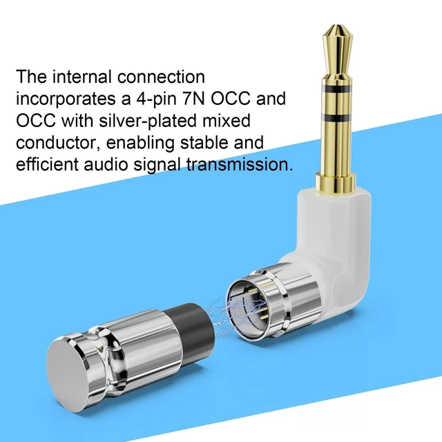 Alt view image 8 of 10 - ARTTI A2 NOVA IEM Earphone Cable 2.5/3.5/4.4mm 3in1 Plug Detachable Earbuds Upgraded Cable, Replacement Cable for Audiophile Musician(QDC Right Angle Plug)